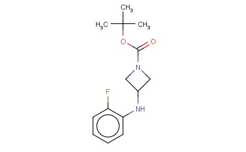 3-(2-FLUORO-PHENYLAMINO)-AZETIDINE-1-CARBOXYLIC ACID TERT-BUTYL ESTER